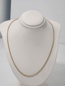 9CT GOLD NECKLACE (60CM) #GN378904