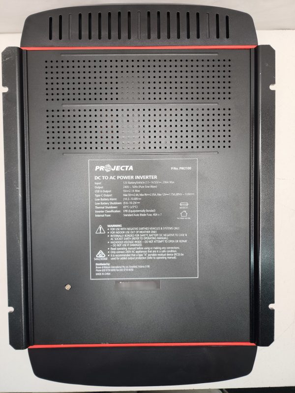 Projecta PW2100 Pure Sine Wave Inverter 12V - IP381098 - Image 9