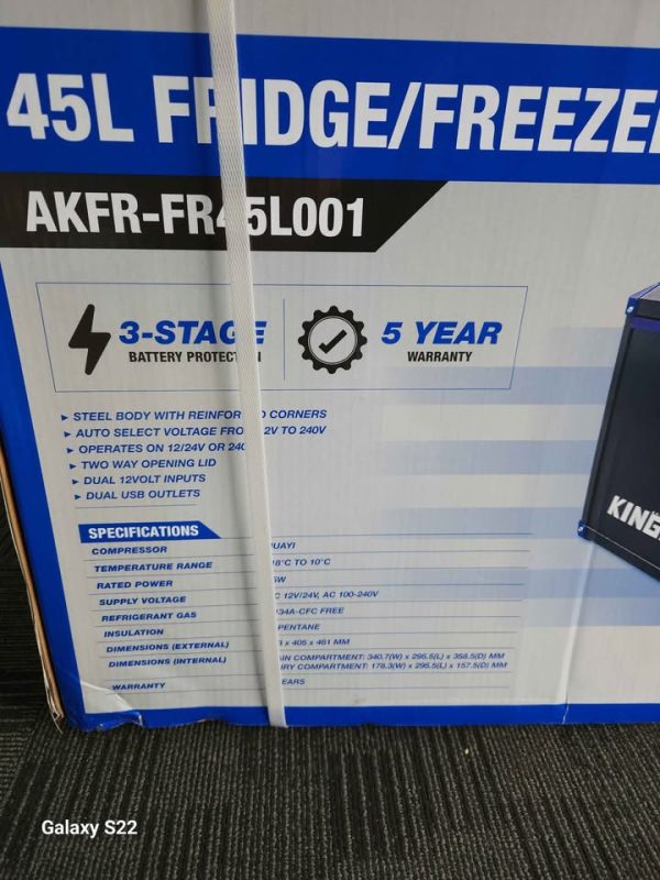 Sealed Kings 45L Fridge/Freezer (AKFR-FR45L001) - BP384006 - Image 2