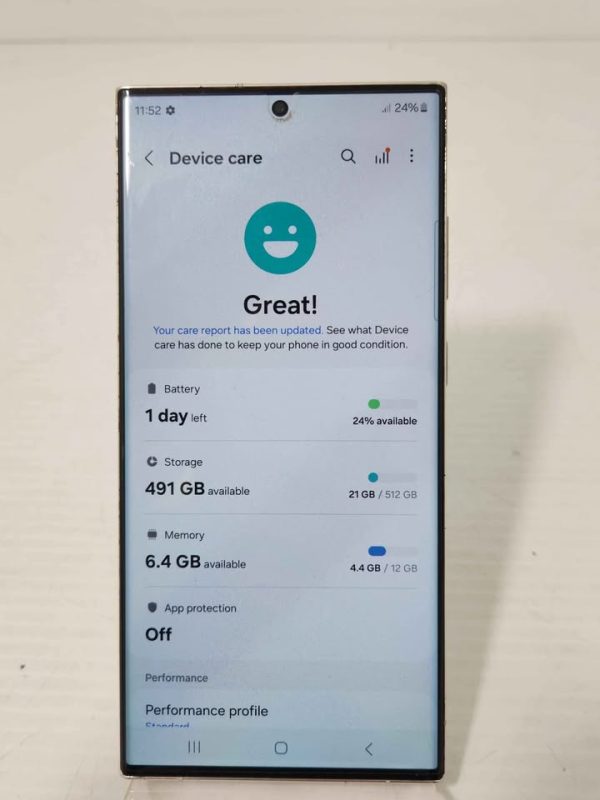 SAMSUNG GALAXY S23 ULTRA MOBILE PHONE #GN378931 - Image 11