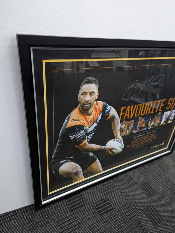 Benji Marshall 'Favourite Son' Framed Memorabilia(48/106) - BP360429 - Image 2