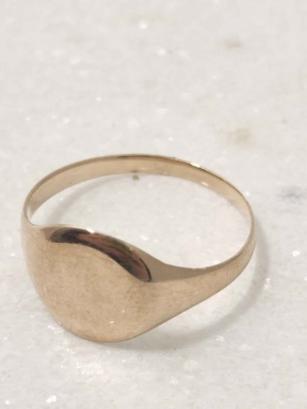 9CT YELLOW GOLD RING (SIZE:Q) #GN378536 - Image 6