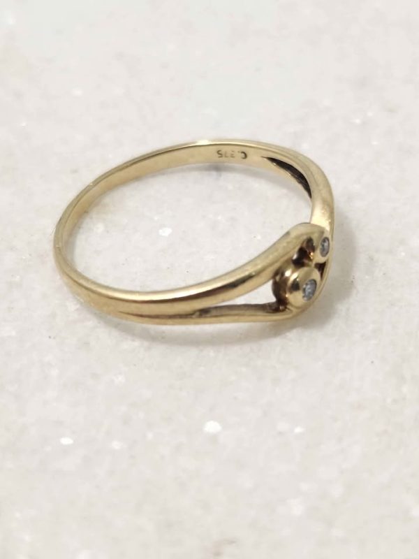9CT YELLOW GOLD RING #GN380020 - Image 10