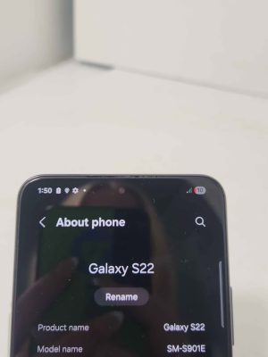 SAMSUNG GALAXY S22 MOBILE PHONE #GN380868