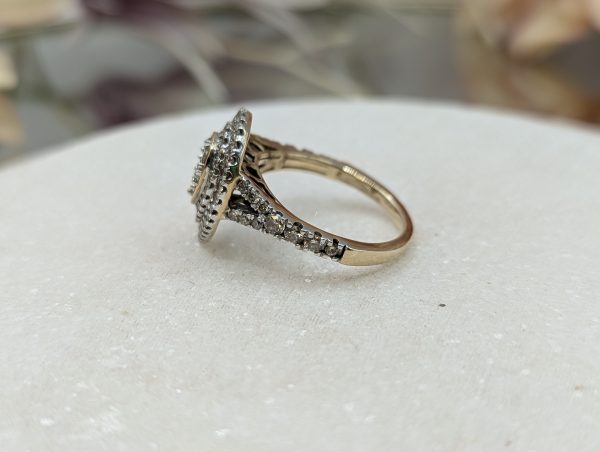 Ladies 9CT Yellow Gold Diamond Dress Ring (4.2ms) - BP331487 - Image 5