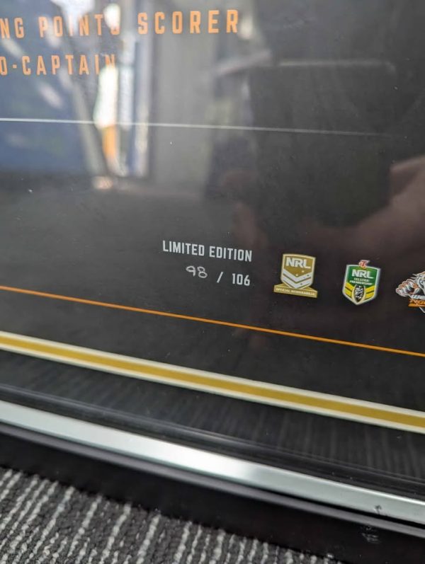 Benji Marshall 'Favourite Son' Framed Memorabilia(48/106) - BP360429 - Image 4