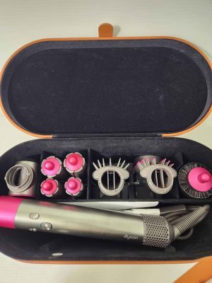 DRYSON AIR WRAP HAIR CURLER IN BROWN CASE #GN383670