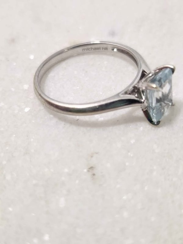 10CT WHITE GOLF RING #GN381391 - Image 5