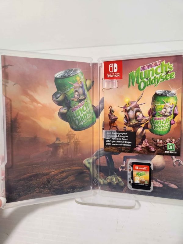 NINTENDO SWITCH GAME(ODDWORLD MUNCHS ODDYSEE) #GN380328 - Image 3