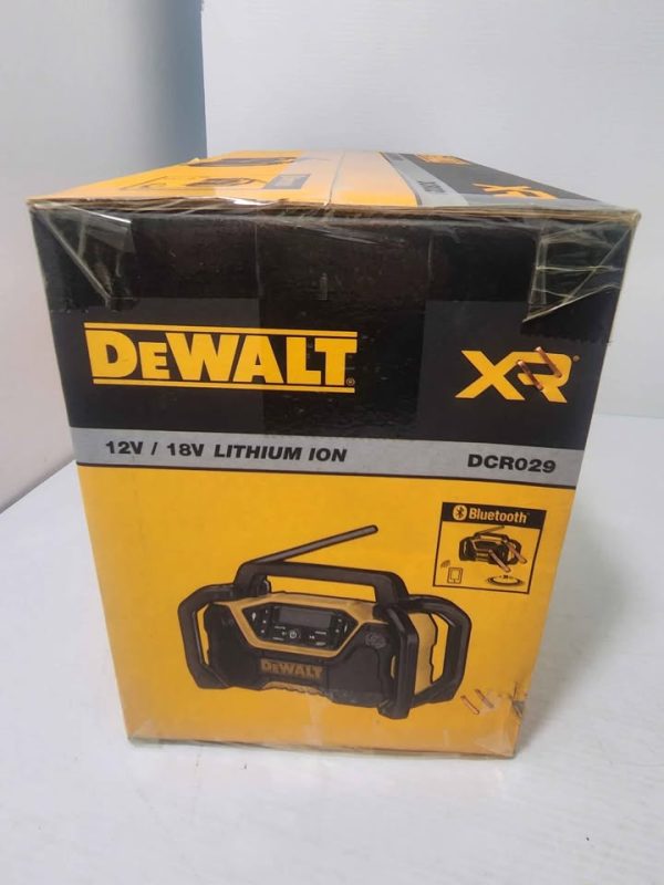 DEWALT RADIO DCR029 IN BOX #GN383592 - Image 8