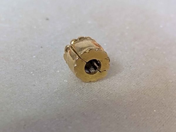 Ladies 14ct Yellow Gold Pandora Charm Stopper (1.96gms) - BP342136 - Image 3