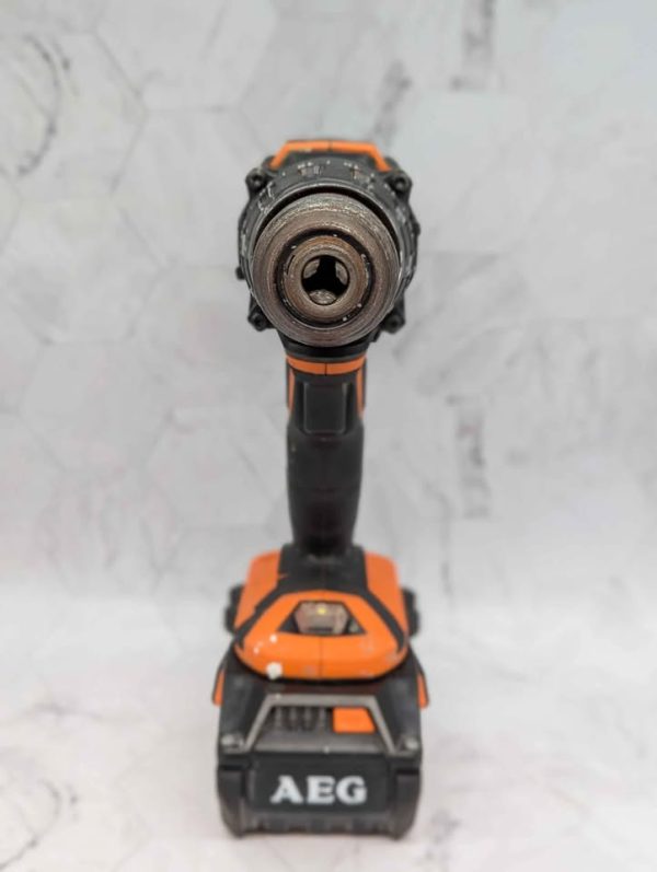 AEG 18V Brushless Hammer Drill w/ 6.0Ah Battery - BP391388 - Image 6