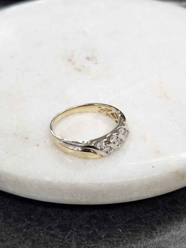 9CT YELLOW GOLD LGD RING #GN386384 - Image 15