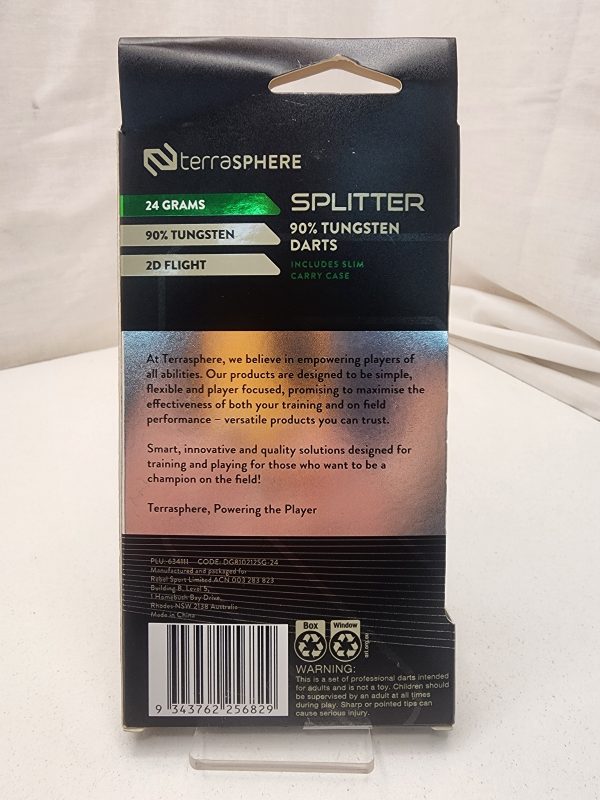 Terrasphere Splitter Tungsten Darts 24g - IP385242 - Image 2
