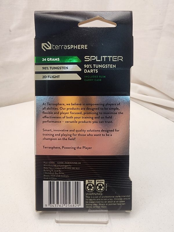Terrasphere Splitter Tungsten Darts 24g - IP385242 - Image 4