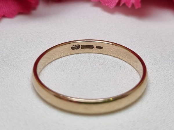 9ct Yellow Gold Band TW373931 - Image 3