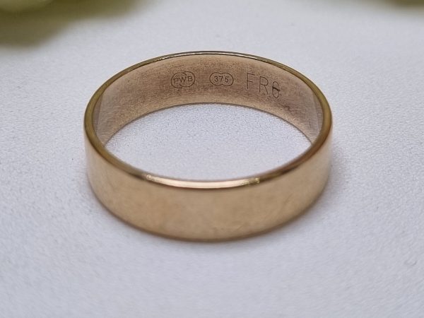 9ct Yellow Gold Band TW378451 - Image 3