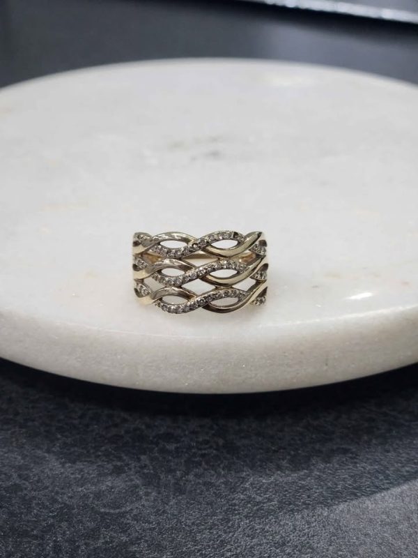 9CT YELLOW GOLD RING #GN388200 - Image 14