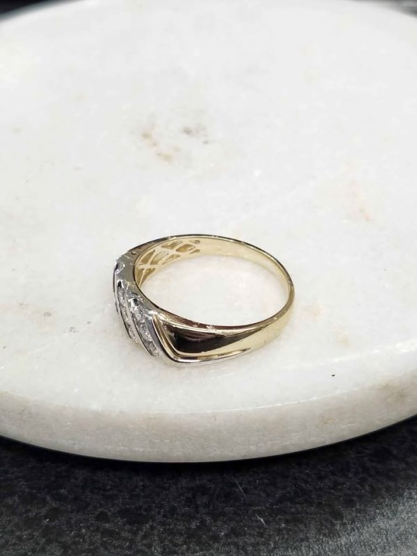 9CT YELLOW GOLD LGD RING #GN386384 - Image 14