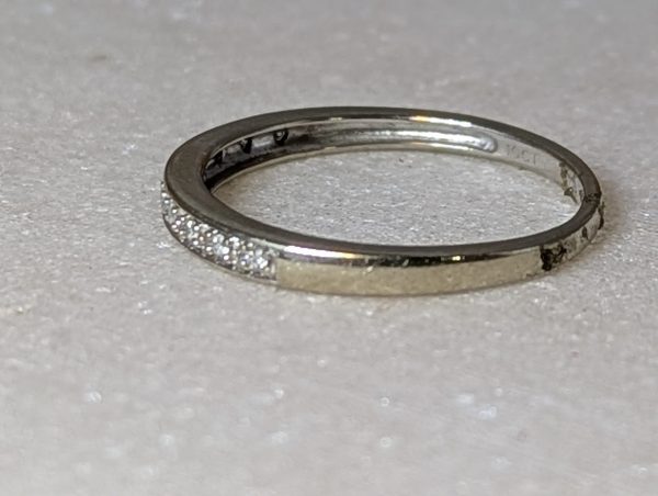 Ladies 10ct Gold Diamond Ring - BP355425 - Image 11