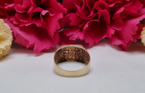 9ct Yellow Gold Signet Ring TW370883 - Image 5