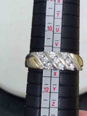 9CT YELLOW GOLD LGD RING #GN386384