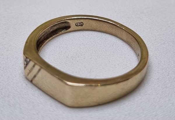 9ct Yellow Gold Signet Ring TW386571 - Image 8