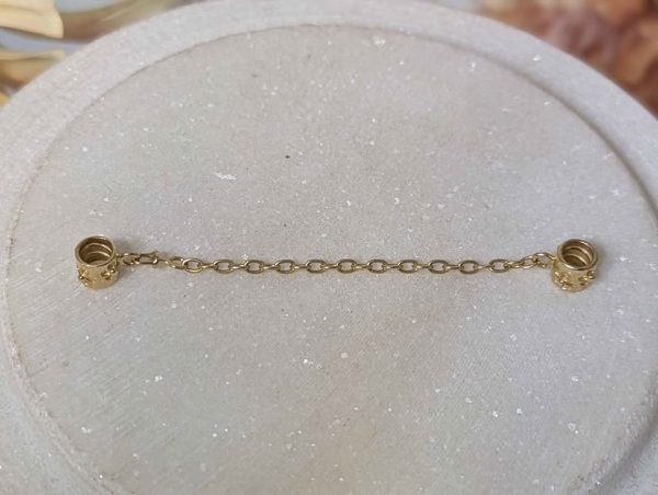 Pandora 14ct Yellow Gold Safety Chain (2.47gms) - BP342137 - Image 2