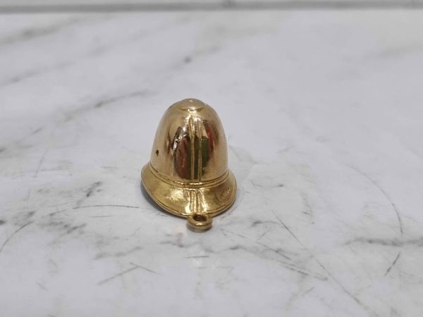 9CT YELLOW GOLD POLICE MAN HAT PENDANT TW384818-6 - Image 9