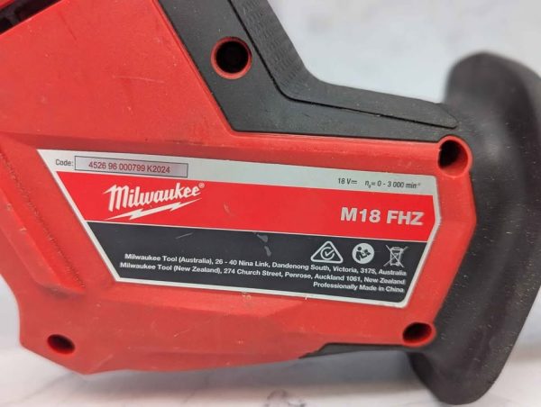 Milwaukee 18V HACKZALL Reciprocating Saw Skin-Only (M18 FHZ) - BP386946 - Image 4