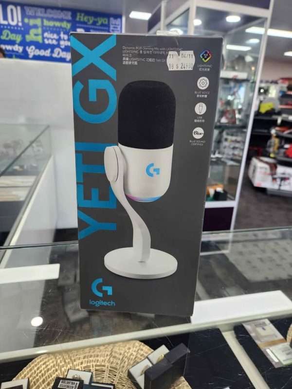 LOGITECH MICROPHONE YETI GX IN BOX #GN387974 - Image 5