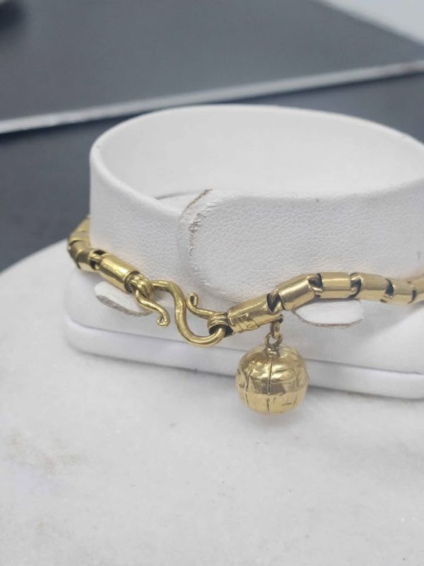 24CT YELLOW GOLD BRACELET #GN390396 - Image 11