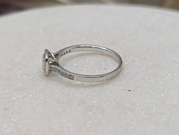 Ladies 9CT White Gold Diamond Ring (1.7gms) - BP365731 - Image 5