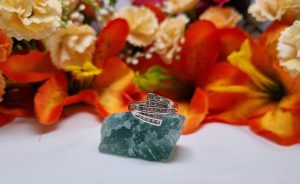 9ct White Gold Channel Set Diamond Dress Ring TW384821