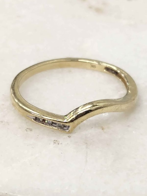 9CT YELLOW GOLD RING #GN386188 - Image 3