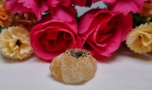 9ct Yellow Gold Heart Ring TW378820