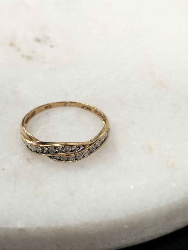 9CT YELLOW GOLD RING #GN344160 - Image 6