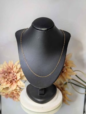 Ladies 9CT Yellow Gold Necklace (3.0gms) - BP378050