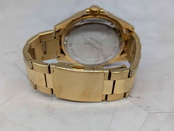 Mens Chisel Gold-Tone Watch (5829026) - BP385124 - Image 7