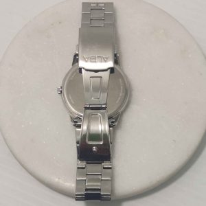 MENS GREEN ALBA WATCH SILVER #GN369876