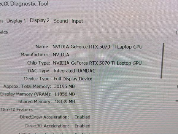 OMEN MAX 16 Gaming Laptop (Intel Ultra 7, 32GB, RTX 5070 Ti) - BP387123 - Image 8