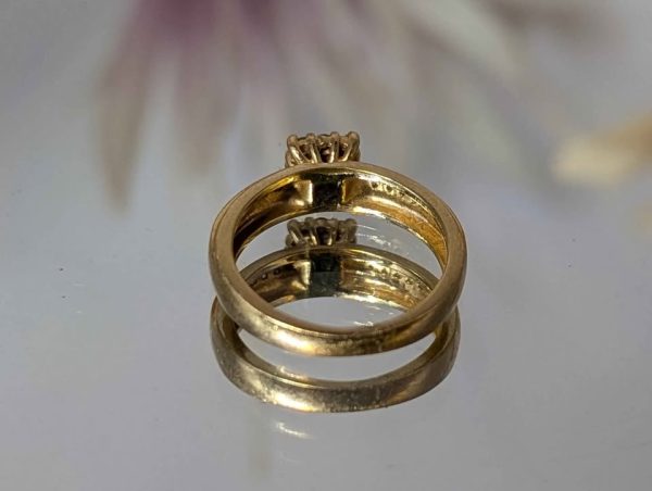 Ladies 9CT Yellow Gold and Diamond Ring (2.3gms) - BP355439 - Image 2