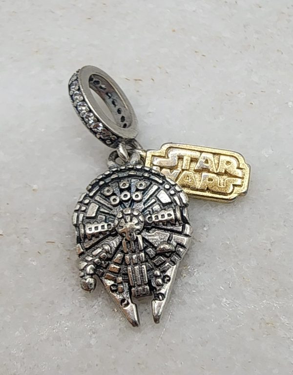 Pandora Star Wars Collection Millennium Falcon Dangle Charm - IP383486-14 - Image 5