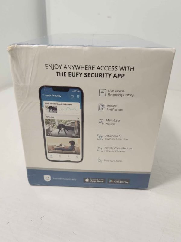 EUFY SECURITY CAMERA 2PRO 2K IN BOX #GN385149 - Image 4