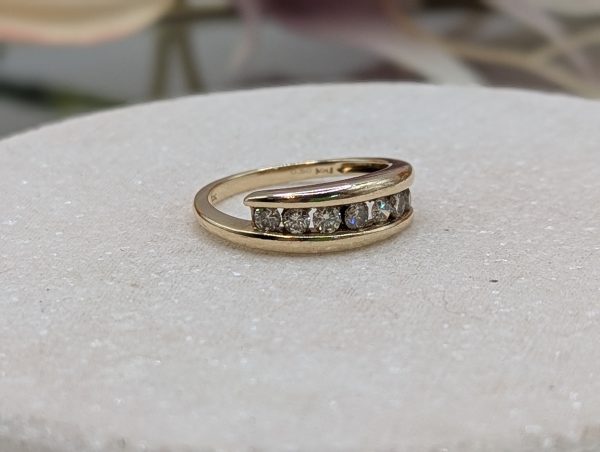 Ladies 10CT Yellow Gold Diamond Ring (3.0gms) - BP349275 - Image 8