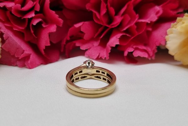 9ct Yellow Gold Diamond Bridal Set TW377614 - Image 4