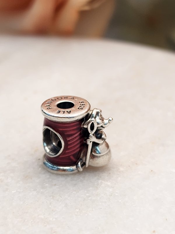 Pandora Disney Cinderella Suzy Mouse Charm - IP377423-2 - Image 5