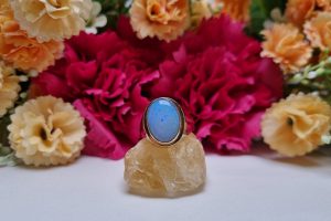 9ct Yellow Gold Opalescent Ring TW373743
