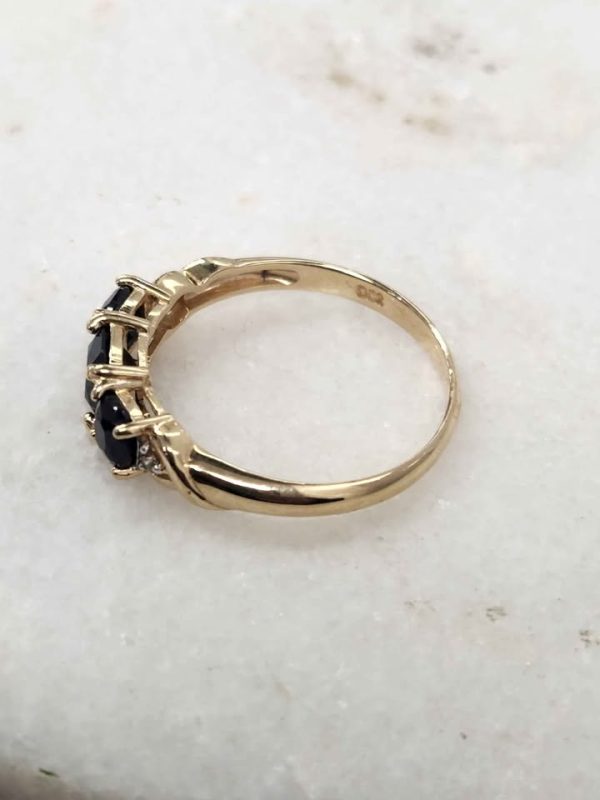 9CT YELLOW GOLD RING #GN388413 - Image 10