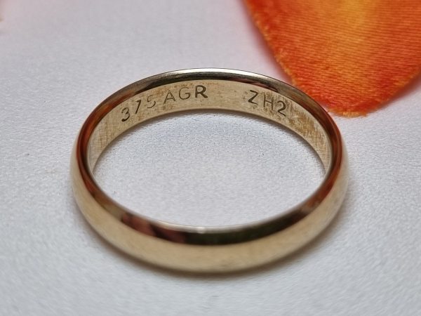 9ct Yellow Gold Band TW383776 - Image 6